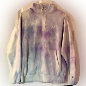 Champion Hoodie | Tie Dye | Size Large | Sweatshirt
